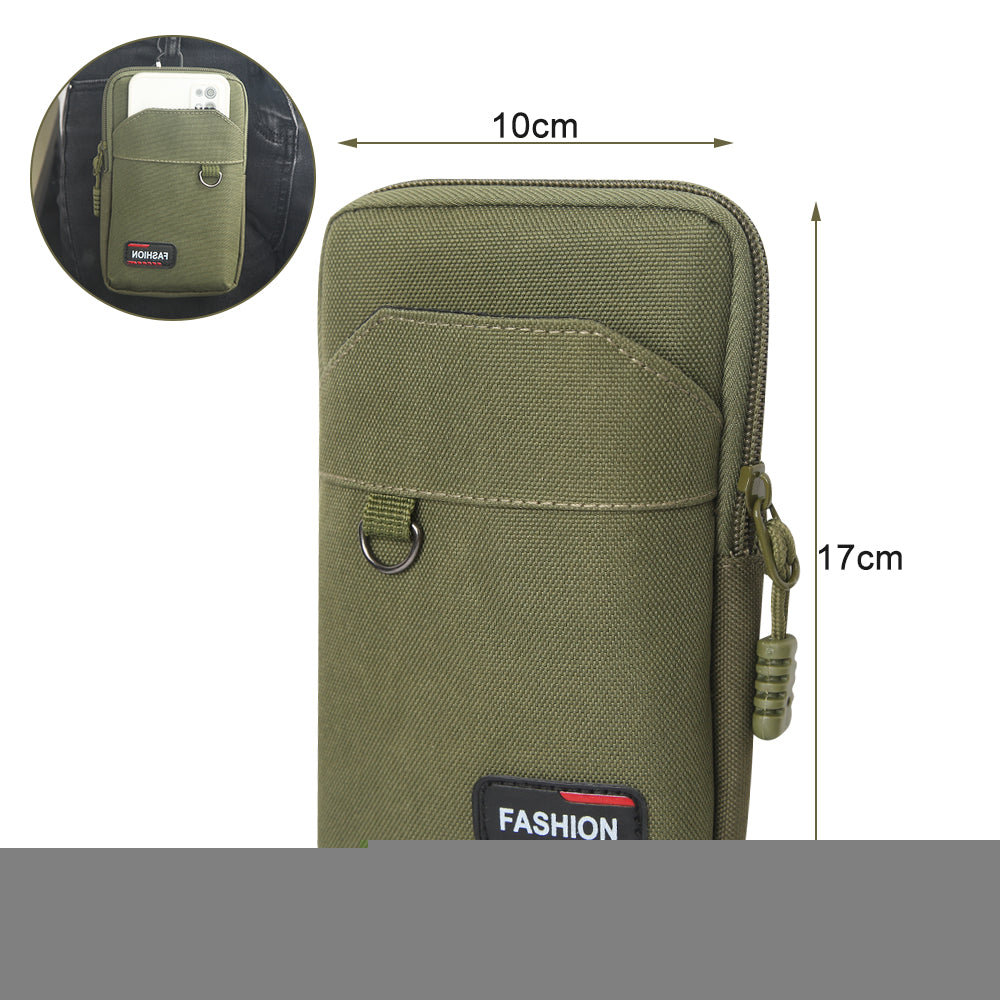 Nylon Tactical Bag Outdoor Molle Military Waist Fanny Pack Men Phone Pouch Camping