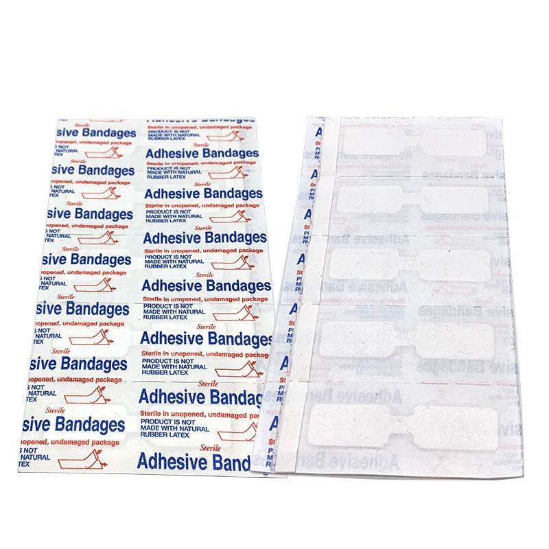 10pc/lot Waterproof Band Aid Emergency Kit Adhesive Bandages medical first aid supply