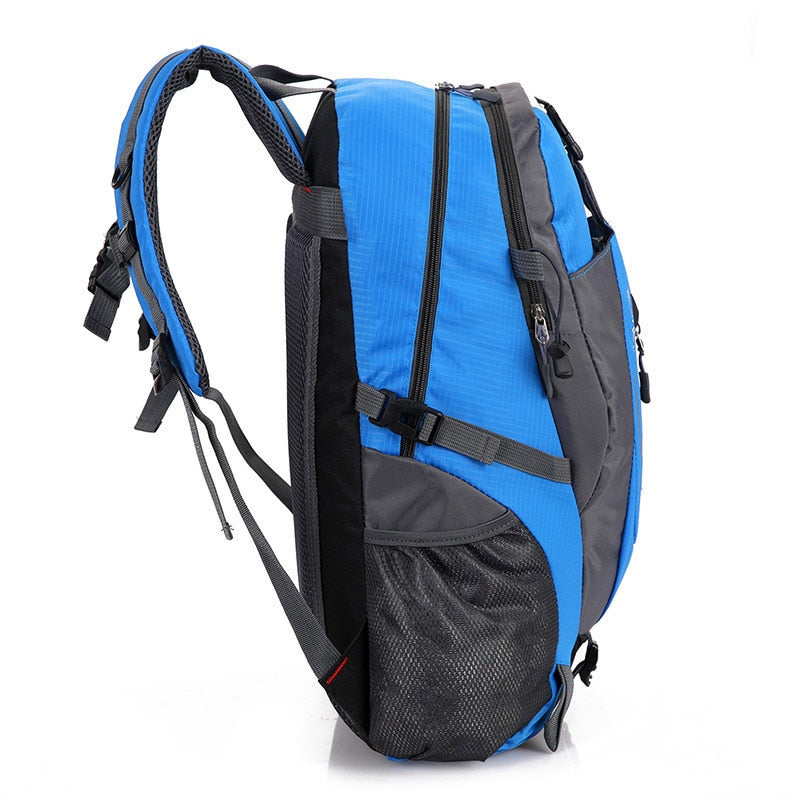 Quality Nylon Waterproof Travel Backpacks Men Climbing Travel Bags Hiking