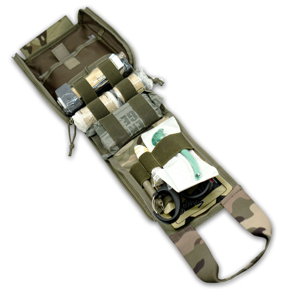 Rhino Rescue 002M IFAK Military  Molle Pouch First Aid Kit Survival Outdoor Emergency Medical