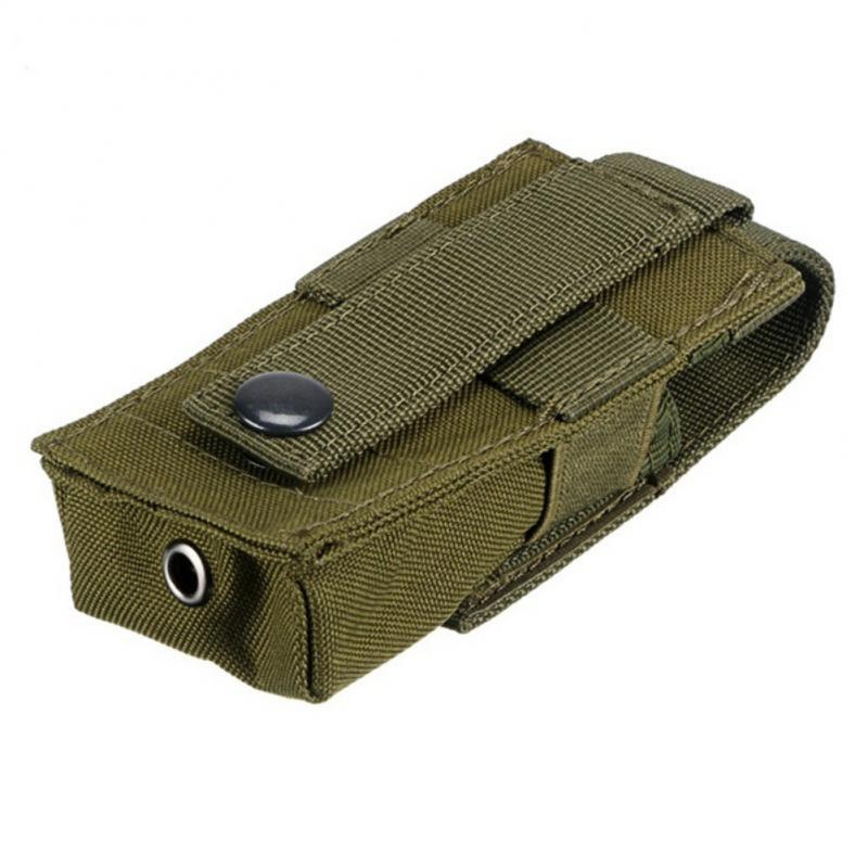 M5 Flashlight Pouch CQC Single Pistol Magazine Pouch Torch Holder Case Outdoor Hunting