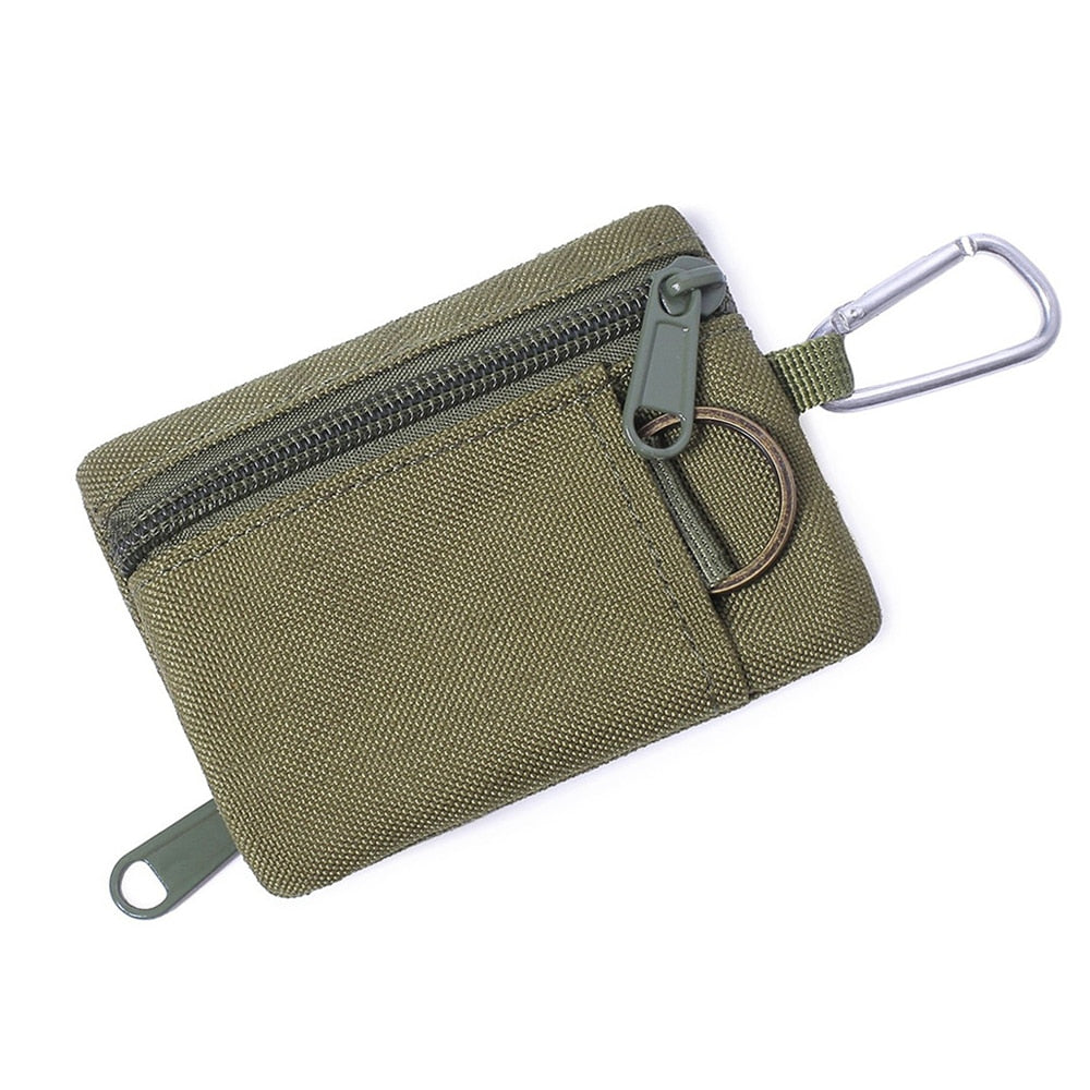 1000D Tactical EDC Pouch Wallet Bag Portable Key Coin Purse Waist Fanny Pack Earphone