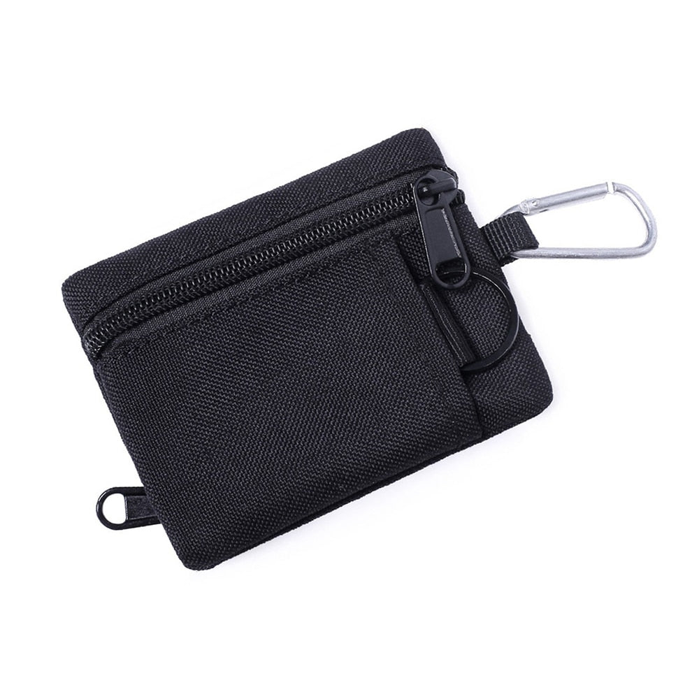 1000D Tactical EDC Pouch Wallet Bag Portable Key Coin Purse Waist Fanny Pack Earphone