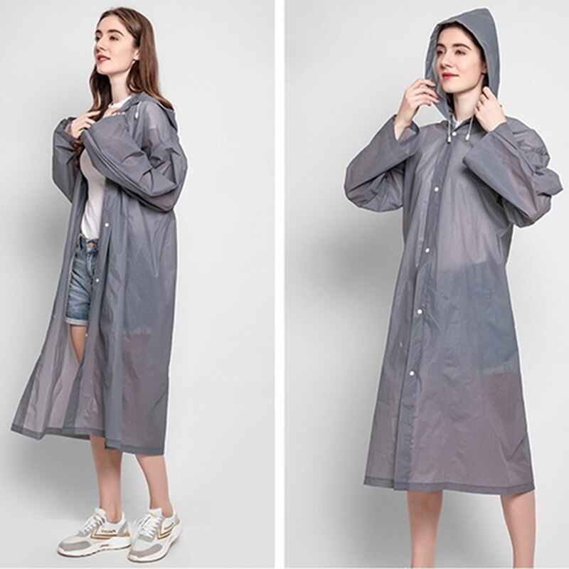 Raincoat Women Men Impermeable Thickened Waterproof Raincoat Tourism Outdoor Hiking