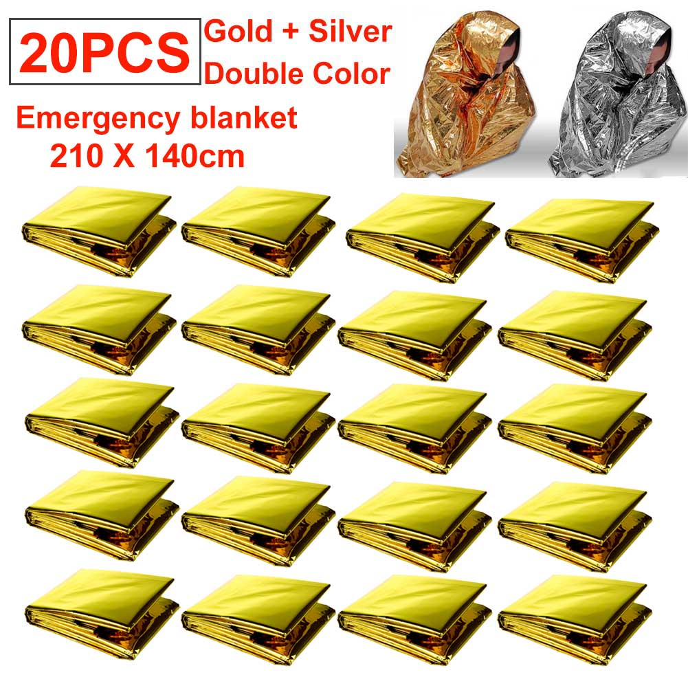 Outdoor Low Temperature Rescue First Aid Kit Insulation Blanket Sleeping Bag Campsite Keeping