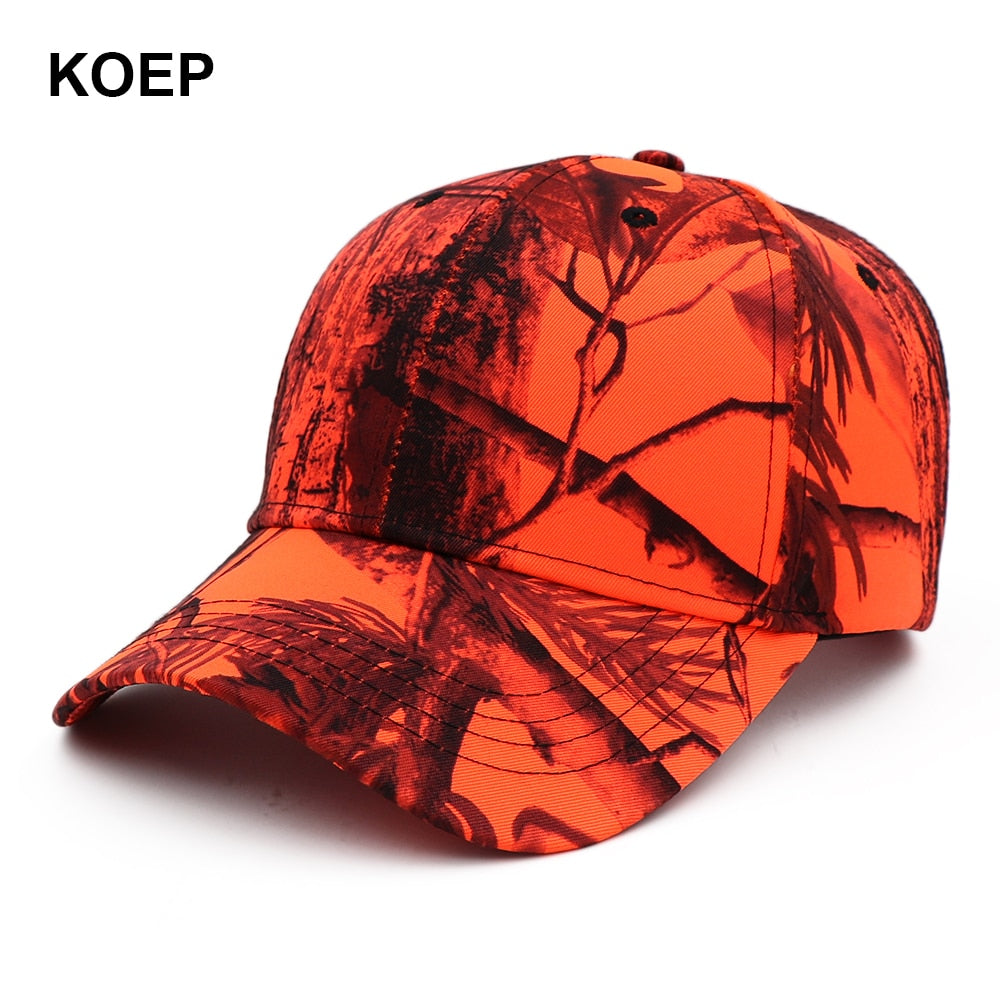 KOEP New Camo Baseball Cap Fishing Men Outdoor Hunting Camouflage Jungle Hat Airsoft Tactical