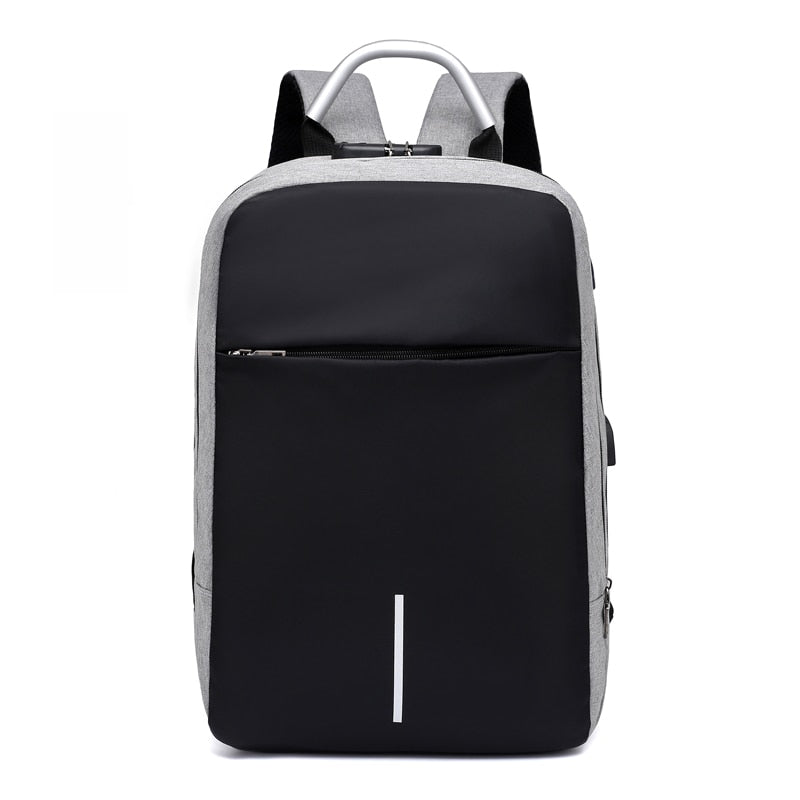 OUBDAR Men Multifunction Anti Theft Backpack 15.6" Inch Laptop Usb Charging Travel Bags