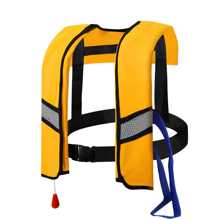 2023 Professional Life Jacket Swiming Fishing Life Vest Manual Inflatable Adult Swimwear