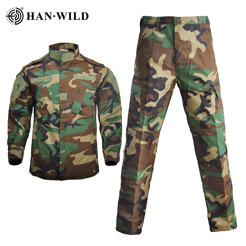 Military Uniform Tactical Airsoft Paintball Hunting Suit Men Clothing Outfit Combat Camouflage