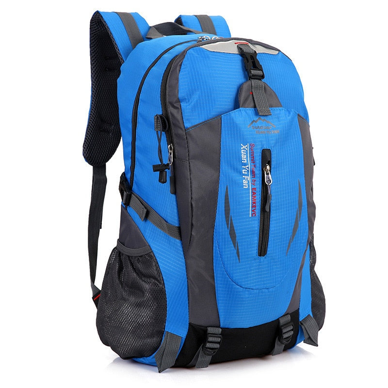 Quality Nylon Waterproof Travel Backpacks Men Climbing Travel Bags Hiking