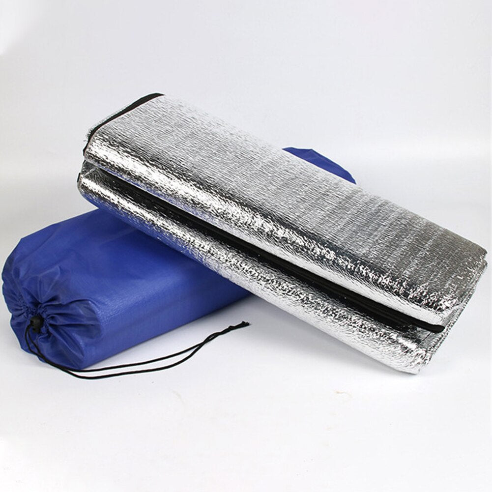 Ultralight Waterproof Camping Mat Picnic Blanket Beach Mattress Sleeping Pad Aluminum