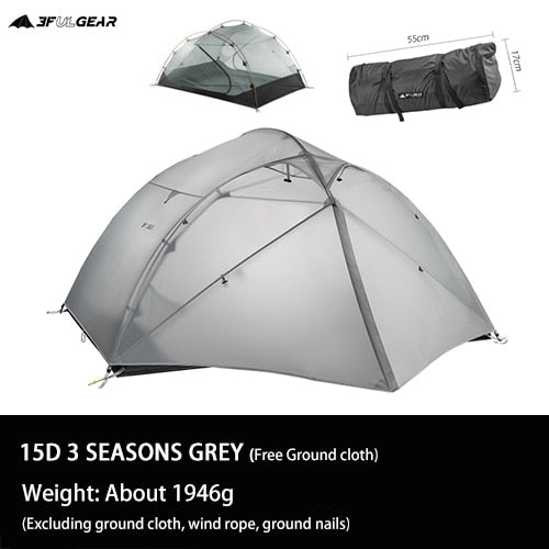 Tent Outdoor Ultralight Hiking Backpacking Hunting Waterproof Tents