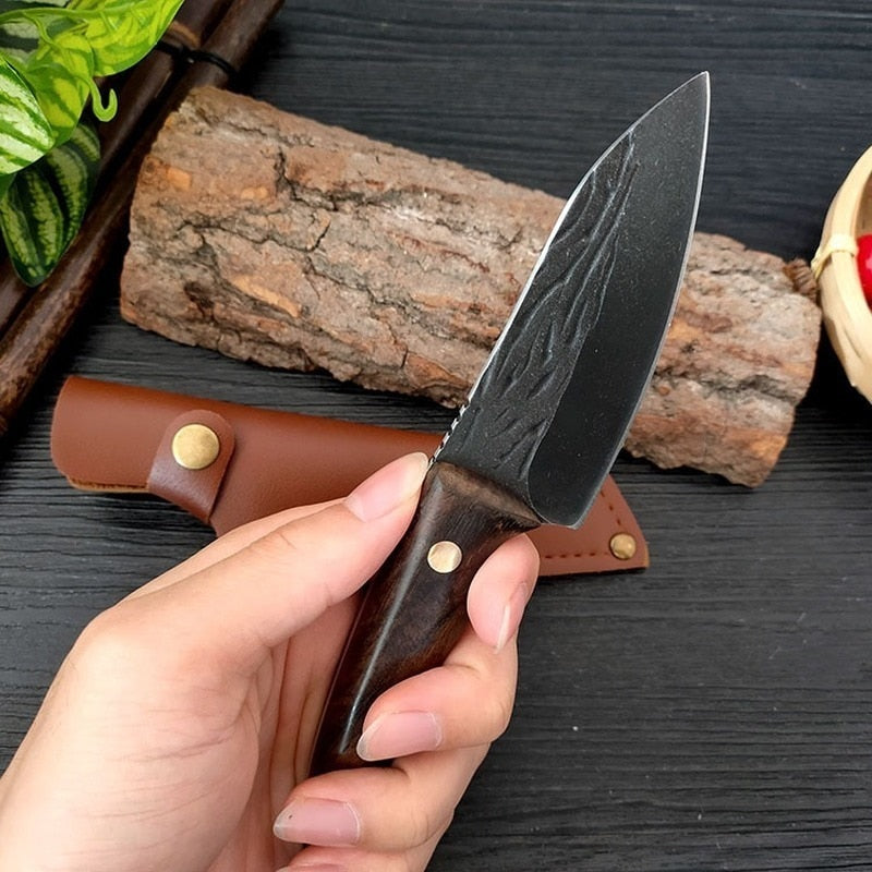 Stainless Steel Kitchen Chef Boning Knifes Fishing Knife Meat Cleaver Butcher Knife Meat Cleaver