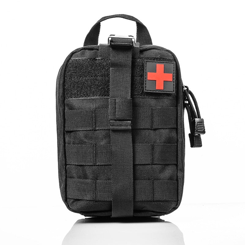 Outdoor First Aid Kit Tactical Molle Medical Bag Military EDC Waist Pack Hunting Camping Bag