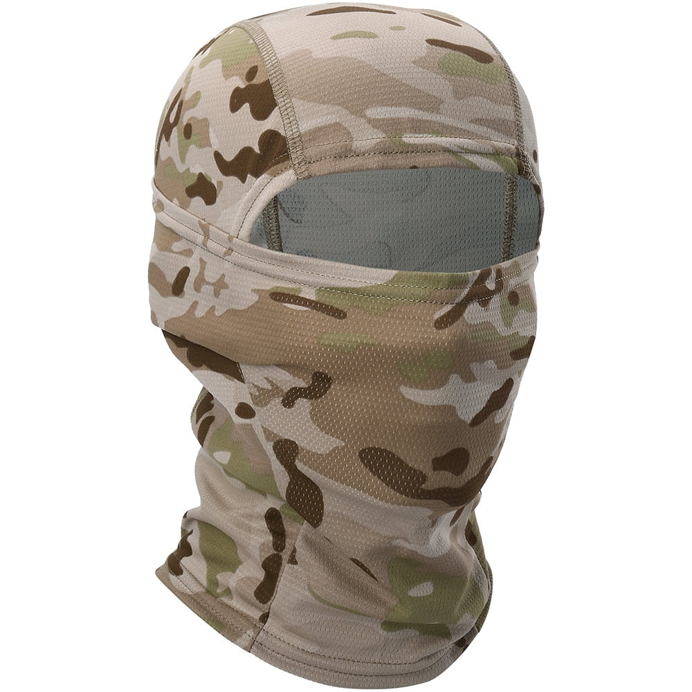 Camouflage Balaclava Full Face Scarf Mask Hiking Cycling Hunting Army Bike Military Head Cover