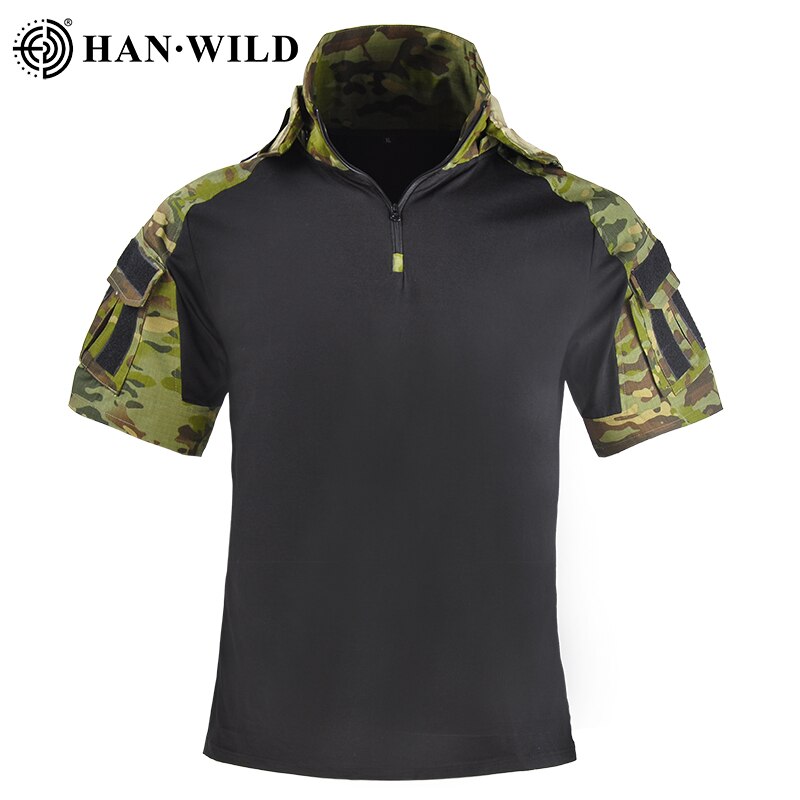 Men Clothing Hunting Soldiers Army Hood Shirt Camping Equipment