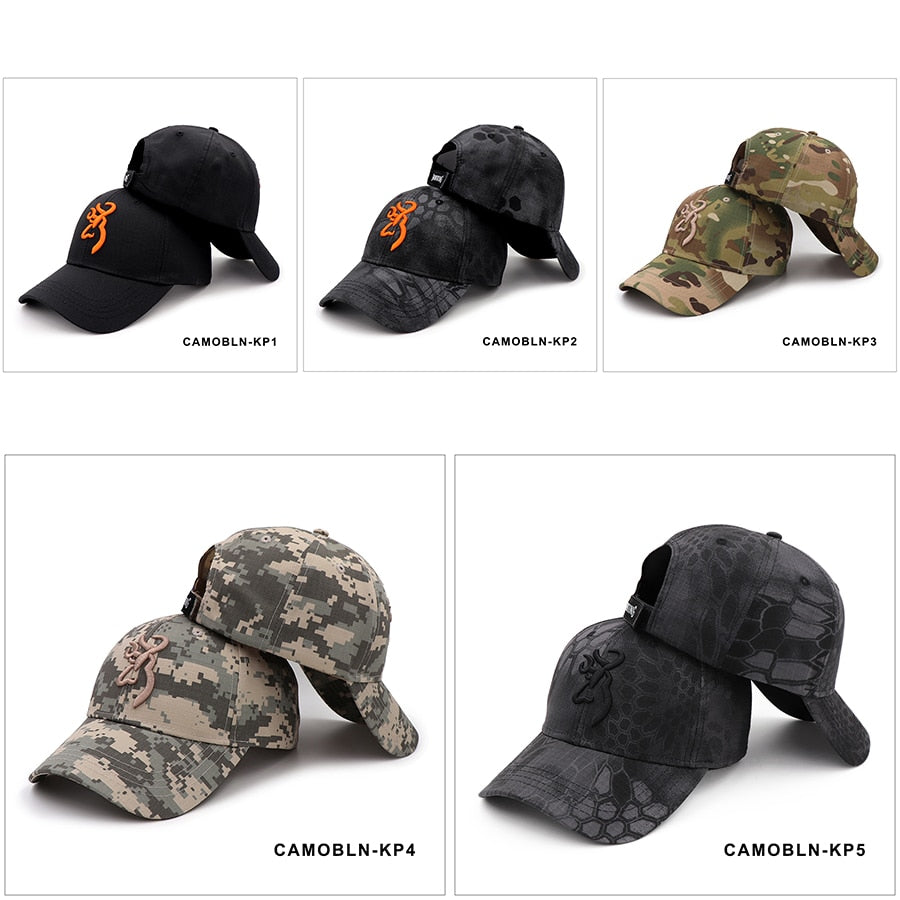 KOEP New Camo Baseball Cap Fishing Men Outdoor Hunting Camouflage Jungle Hat Airsoft Tactical