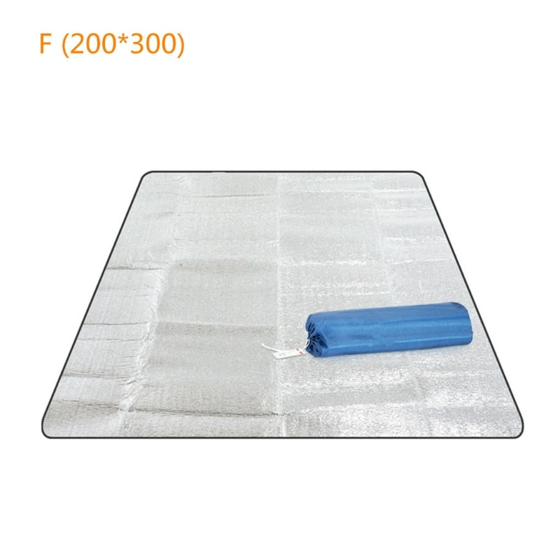 Camping Mat Picnic Blanket Beach Mattress Sleeping Pad Aluminum Foil EVA Foam Mat Outdoor