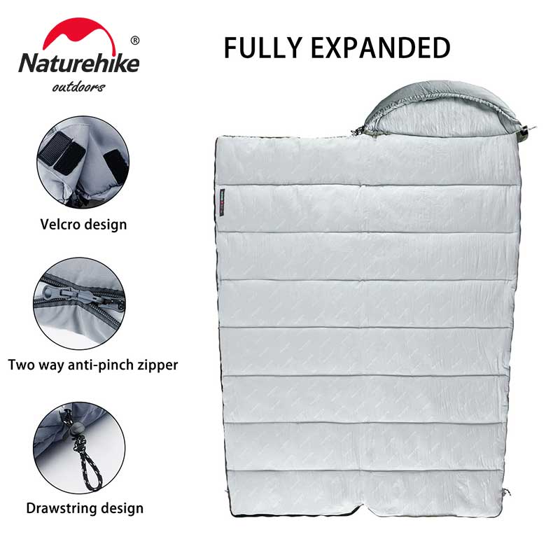 Naturehike M180 Lightweight Sleeping Bag M300 Double Camping Sleeping Bag M400 Machine