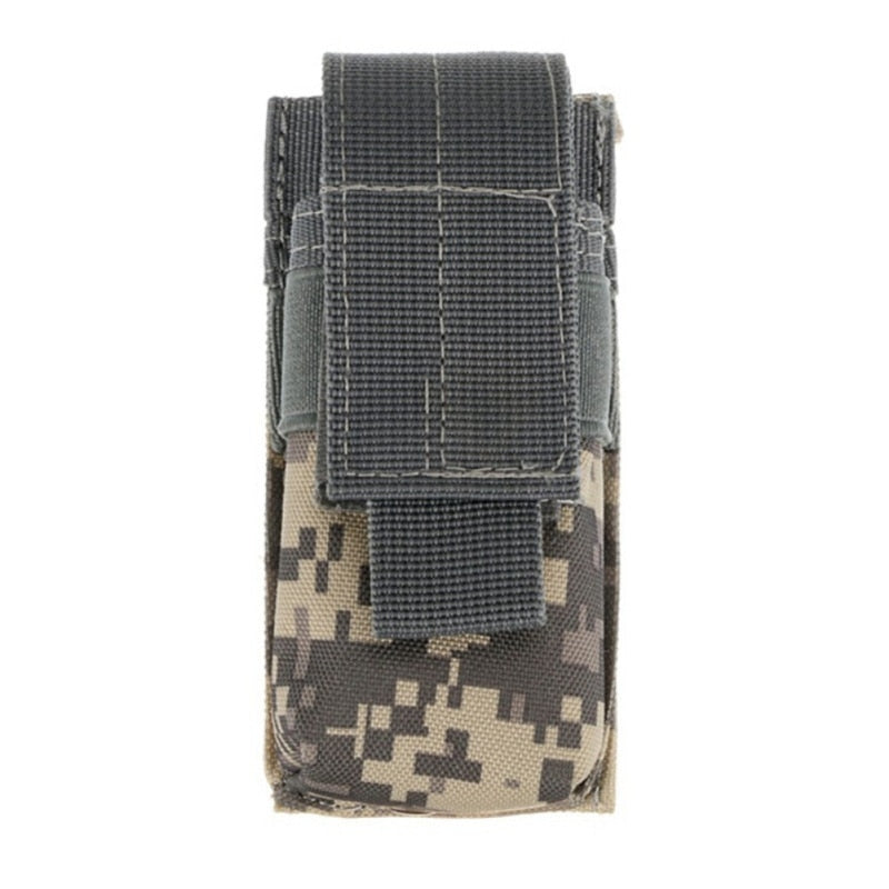 M5 Flashlight Pouch CQC Single Pistol Magazine Pouch Torch Holder Case Outdoor Hunting