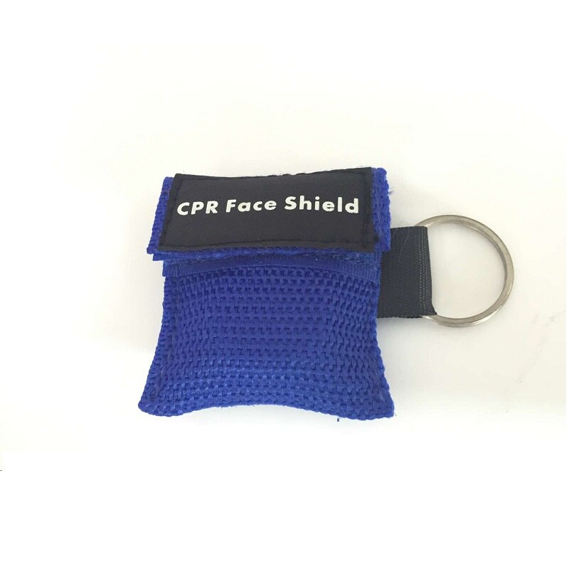 Outdoor Survival Disposable CPR Breathing Mask Counterpart First Aid Artificial Respiration