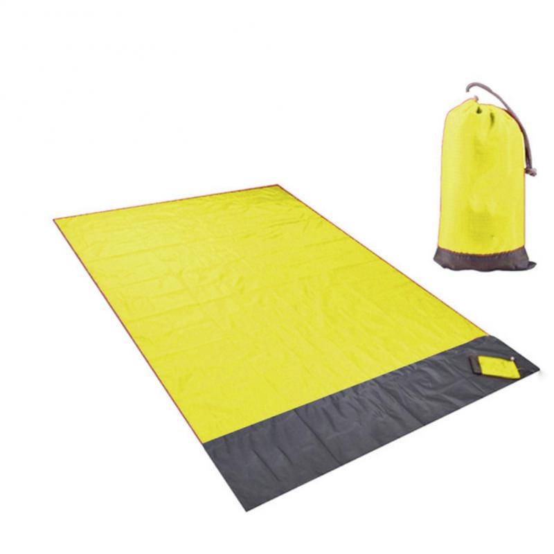 Waterproof Pocket Beach Blanket Folding Camping Mat Mattress Portable Lightweight Pads