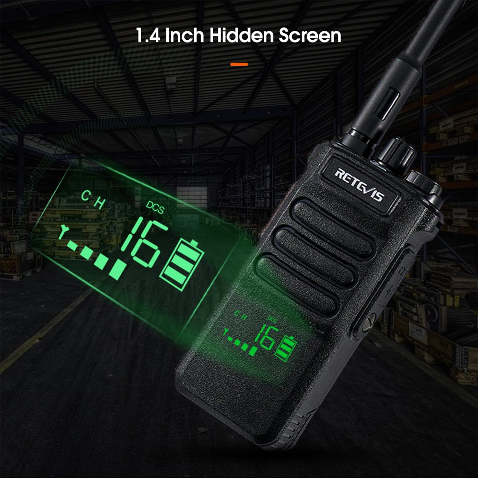 10W Retevis Walkie Talkie Long Range RT86 Walkie-talkies 1/ 2 pcs Two-way radio Powerful