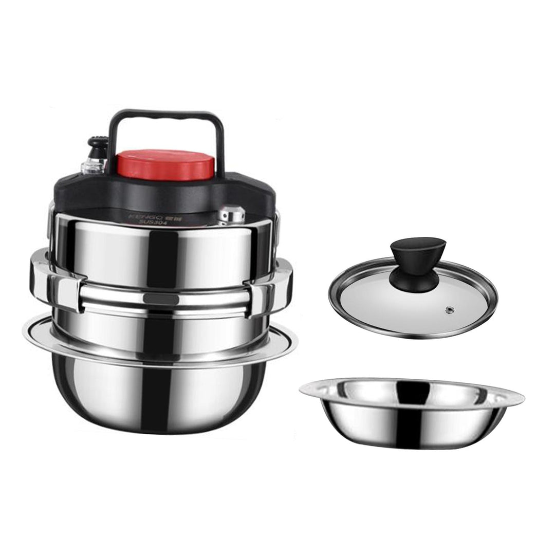 1.4L Outdoor Pressure Cooker MIni Electric Rice Cookers Cooking Pot Kitchen Cookware