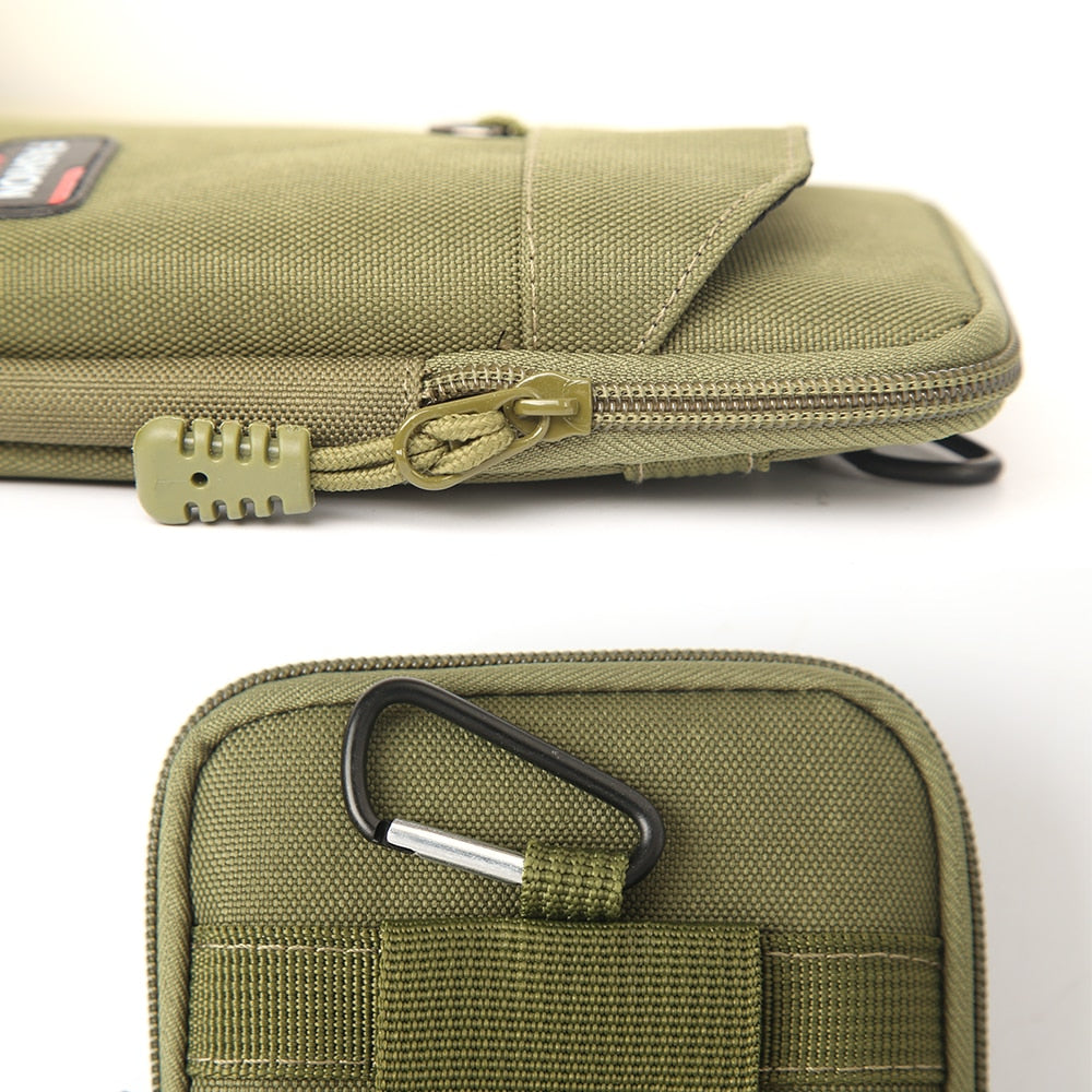 Nylon Tactical Bag Outdoor Molle Military Waist Fanny Pack Men Phone Pouch Camping