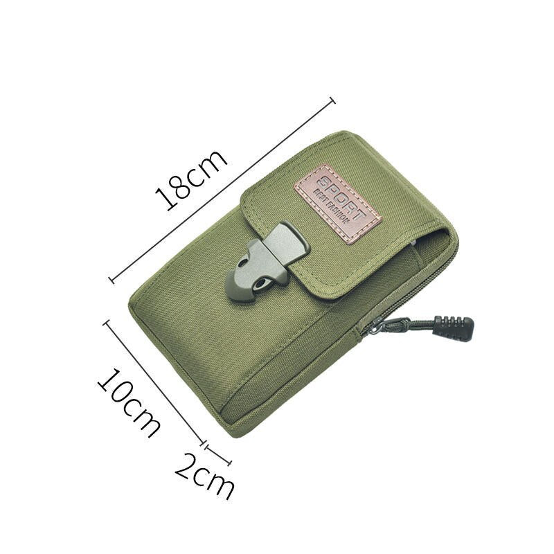 Nylon Tactical Bag Outdoor Molle Military Waist Fanny Pack Men Phone Pouch Camping Purses