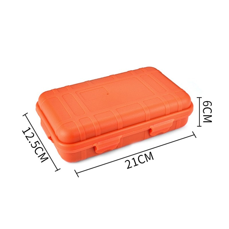 New EDC Tools Outdoor Survival Kit Box Sealed Shockproof Waterproof Wild Survival Food Grade Storage