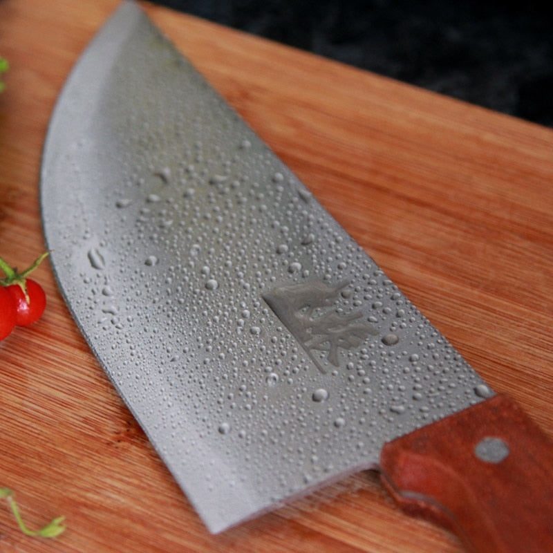 Professional Stainless Steel Chinese Knife Meat Cleaver Butcher Chopping Kitchen Chef