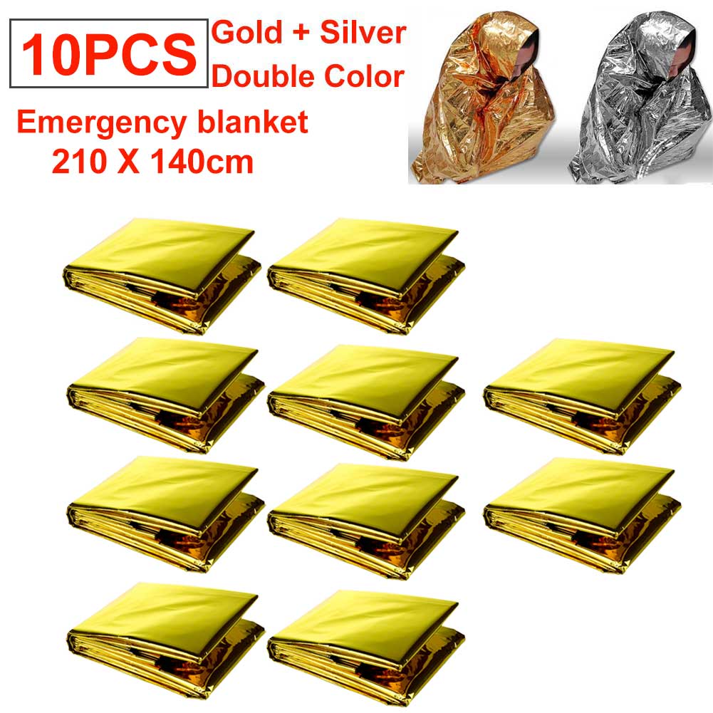 Outdoor Low Temperature Rescue First Aid Kit Insulation Blanket Sleeping Bag Campsite Keeping