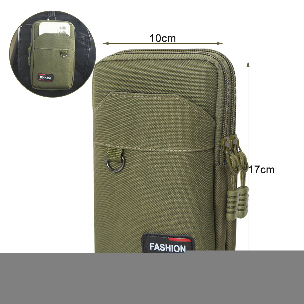 Nylon Tactical Bag Outdoor Molle Military Waist Fanny Pack Men Phone Pouch Camping