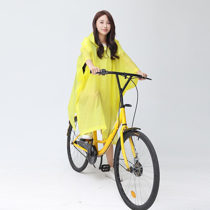 MultifunctionalWaterproof Unisex Hooded Raincoat Cycling Poncho Outdoor Travel Hiking Bicycle