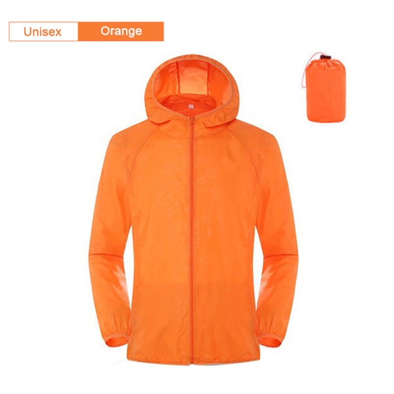 Camping Rain Jacket Men Women Waterproof Sun Protection Clothing Fishing Hunting Quick Dry Skin