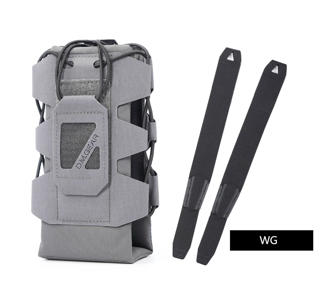 DMGear Tactical Molle Radio Pouch Water Bag Walkie Talkie Military Holder Pocket Interphone