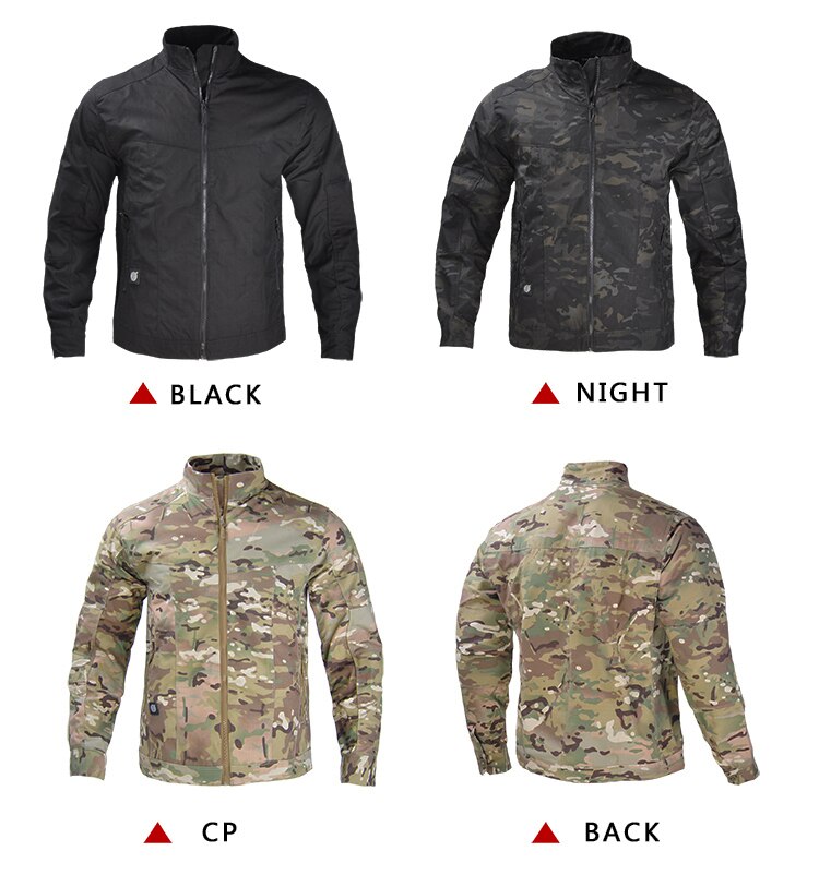 Fashion Military Jacket Men Tactical Waterproof Army Camouflage Hunting Clothes Airsoft