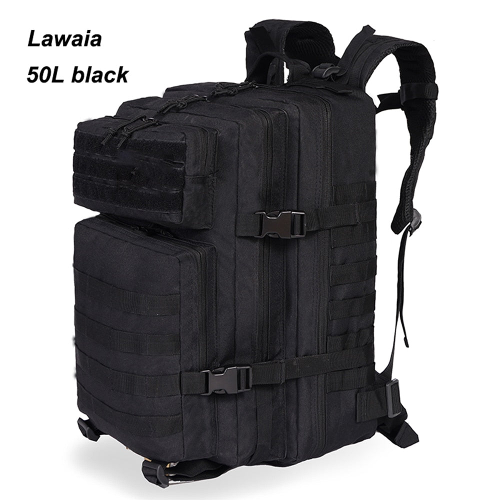 Lawaia Military Rucksacks Capacity Man Army Tactical Backpacks Outdoor Pack