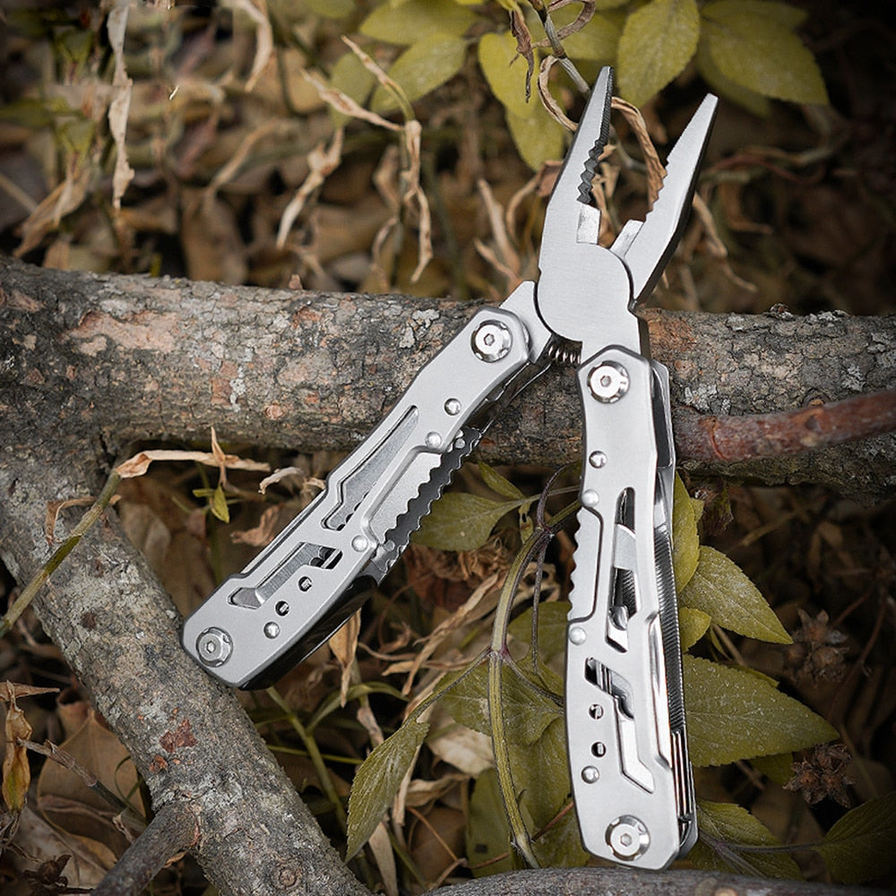 Multifunction Folding Pliers Pocket Knife Plier Outdoor Camping Tactical Survival Stainless Steel