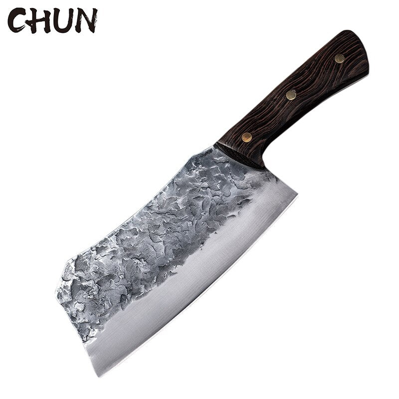 5CR15 Handmade Chopping Cleaver Butcher Knife High Carbon Steel Kitchen Chef Sets Forged