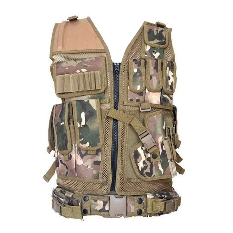 2023 Tactical Equipment Military Molle Vest Hunting Armor Vest Army Gear Airsoft Paintball