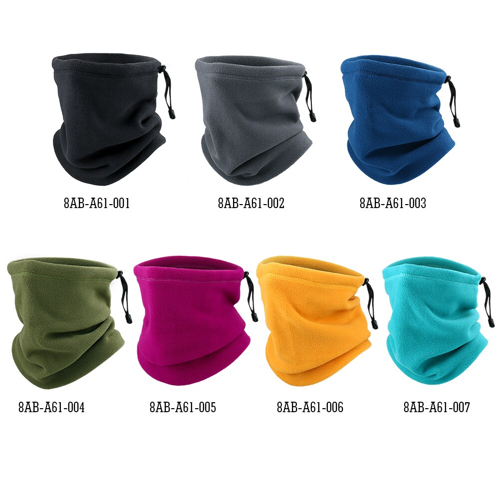 Winter Fleece Neck Warmer Gaiter Bandana Thermal Face Mask Ski Hiking Cycling Hunting