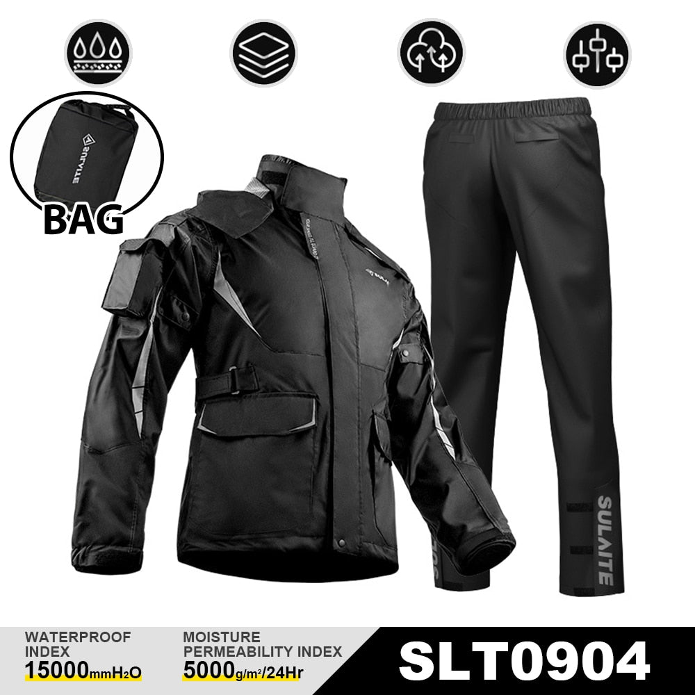 Motorcycle Raincoat Jacket Men Women Clothing Windproof Waterproof Raincoat