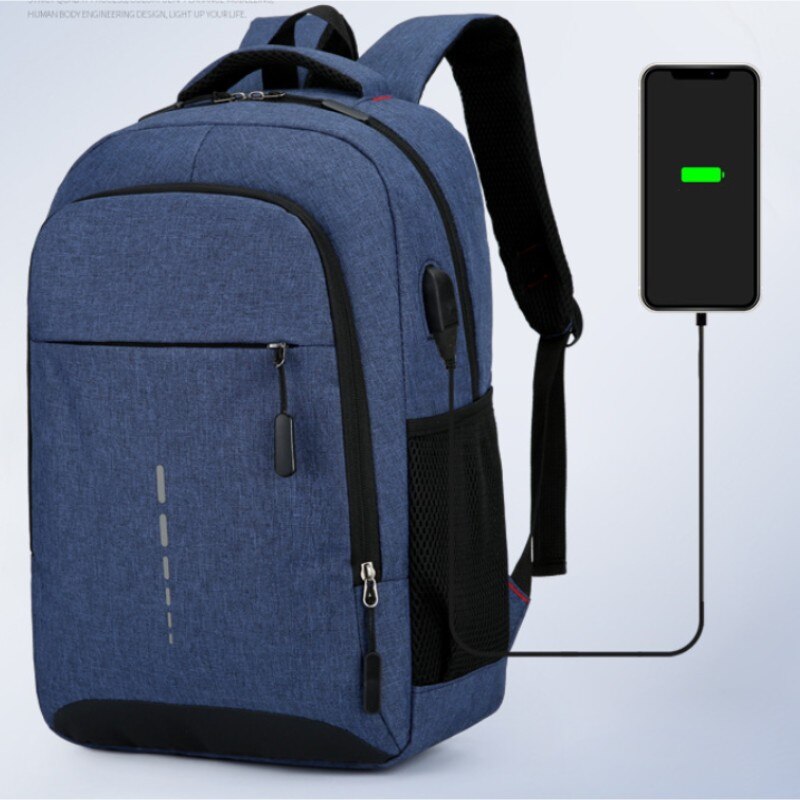 CrossBorder Mens BackPack LOGO LargeCapacity Simple Fashion Travel Female Student ComputerBag