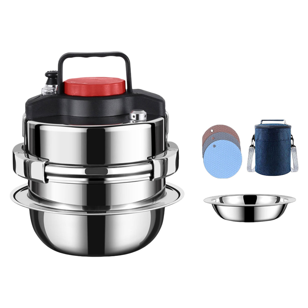 1.4L Outdoor Pressure Cooker MIni Electric Rice Cookers Cooking Pot Kitchen Cookware