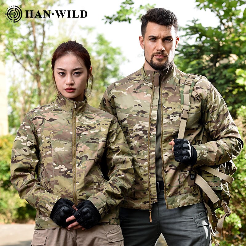 Fashion Military Jacket Men Tactical Waterproof Army Camouflage Hunting Clothes Airsoft