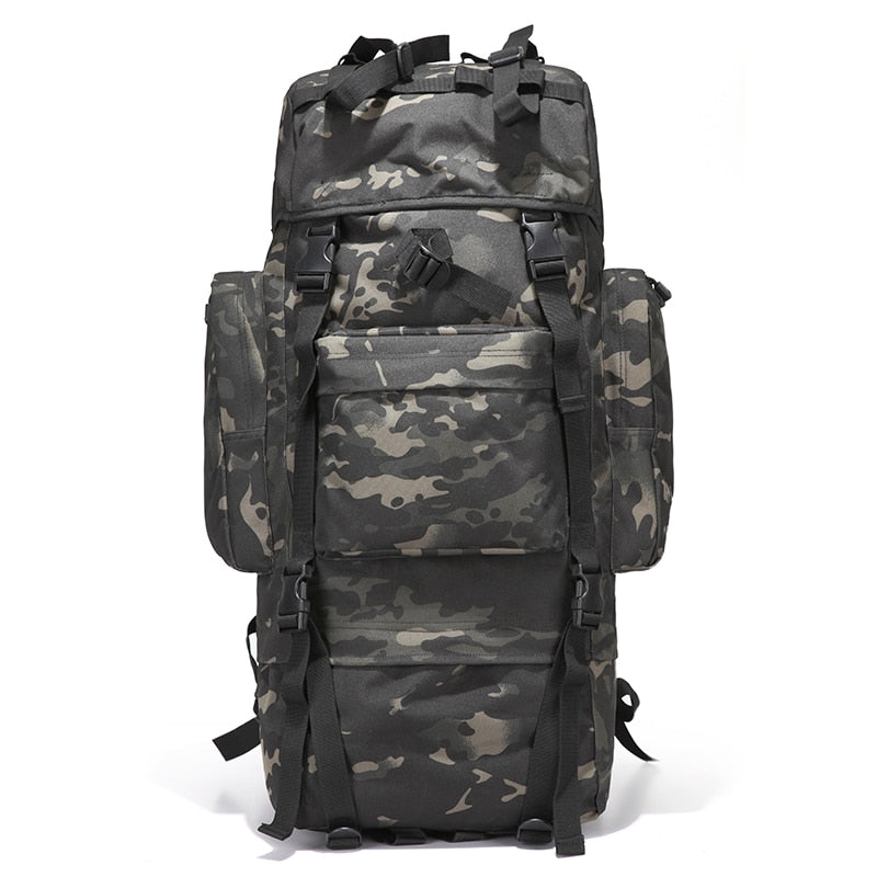 70L Large Capacity Men Backpack Military High Quality Waterproof Thickened Oxford