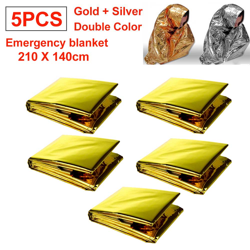 Outdoor Low Temperature Rescue First Aid Kit Insulation Blanket Sleeping Bag Campsite Keeping