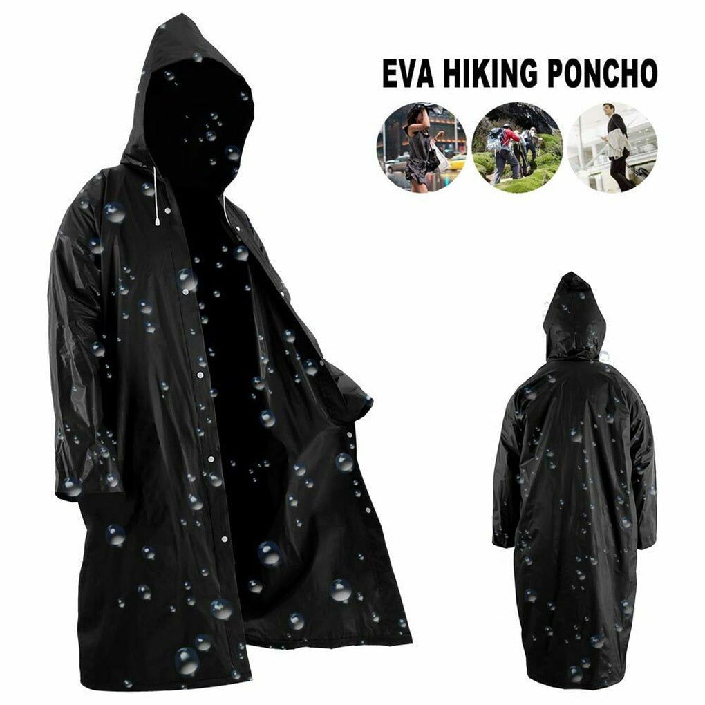 Fashion Waterproof Women Men Rain coat Hooded For Outdoor Hiking Travel Fishing Climbing